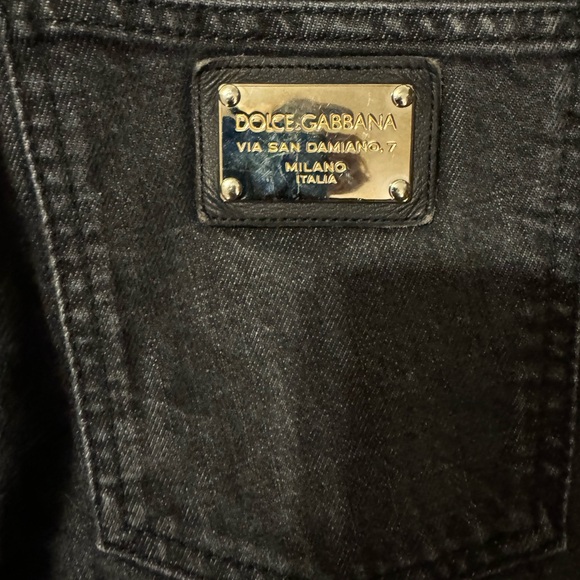 Dolce & Gabbana  cropped wide jeans in perfect condition size 29 - Picture 6 of 9